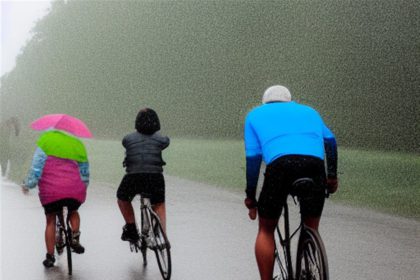 Jak jeździć na rowerze w deszczu